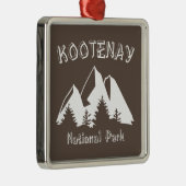 Kootenay-Nationalpark Ornament Aus Metall (Rechts)