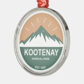 Kootenay-Nationalpark Ornament Aus Metall (Links)
