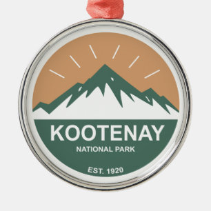 Kootenay-Nationalpark Ornament Aus Metall