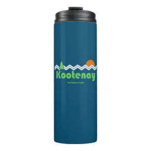 Kootenay Nationalpark Retro Thermosbecher
