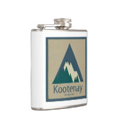 Kootenay-Nationalpark Rustikal Flachmann (Rechts)