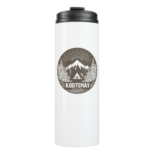 Kootenay-Nationalpark Thermosbecher (Vorderseite)