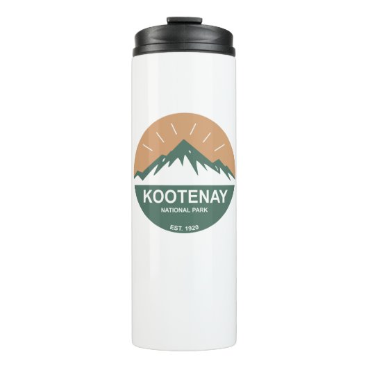 Kootenay-Nationalpark Thermosbecher (Vorderseite)