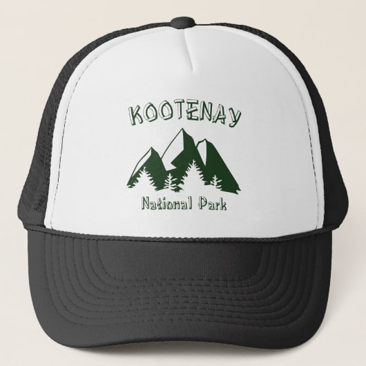 Kootenay-Nationalpark Truckerkappe (Vorderseite)