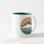 Kootenay-Nationalpark Zweifarbige Tasse (VorderseiteRechts)