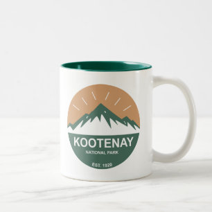 Kootenay-Nationalpark Zweifarbige Tasse