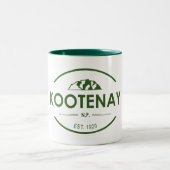 Kootenay-Nationalpark Zweifarbige Tasse (Mittel)
