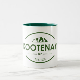 Kootenay-Nationalpark Zweifarbige Tasse
