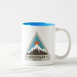 Kootenay-Nationalpark Zweifarbige Tasse