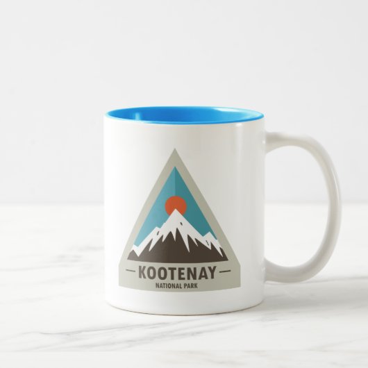 Kootenay-Nationalpark Zweifarbige Tasse (Rechts)
