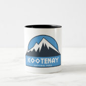 Kootenay-Nationalpark Zweifarbige Tasse (Mittel)