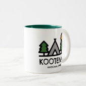 Kootenay-Nationalpark Zweifarbige Tasse (VorderseiteRechts)