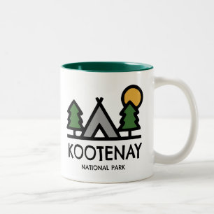 Kootenay-Nationalpark Zweifarbige Tasse