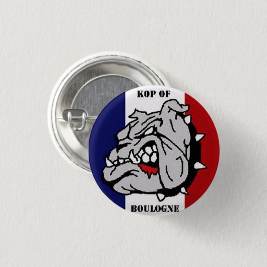 KOP von Boulogne - PSG - Frankreich Button (Vorne & Hinten)