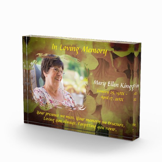 Kopa de Oro liebt Erinnerung Fotoblock (Rechts)