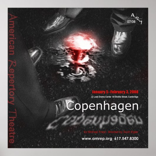 Kopenhagen_30x30poster Poster (Vorne)