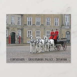 Kopenhagen/Amalienborg Palace Postcard! Postkarte
