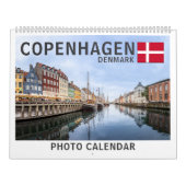 Kopenhagen Dänemark 2026 Kalender (Titelbild)