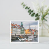 Kopenhagen, Dänemark - bezaubernd skandinavisch Postkarte (Stehend Vorderseite)
