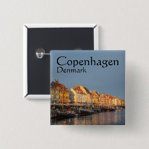 Kopenhagen Dänemark Button