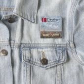 Kopenhagen Dänemark Button (Beispiel)