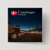 Kopenhagen Dänemark Button (Vorderseite)
