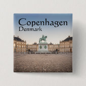 Kopenhagen Dänemark Button (Vorderseite)