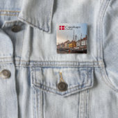 Kopenhagen Dänemark Button (Beispiel)