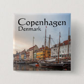 Kopenhagen Dänemark Button (Vorderseite)