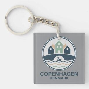 Kopenhagen Dänemark Europa Schlüsselanhänger