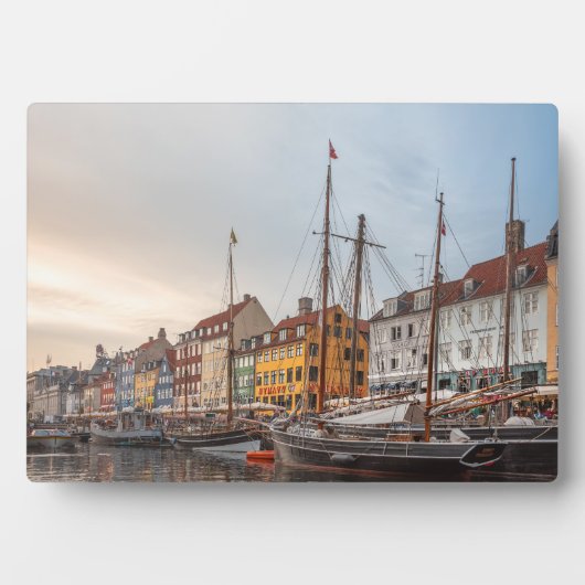 Kopenhagen Dänemark Fotoplatte (Vorderseite)