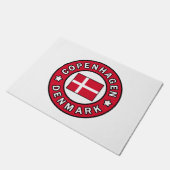 Kopenhagen Dänemark Fußmatte (Schrägansicht)