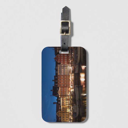 Kopenhagen Dänemark Gepäckanhänger (Vorderseite Vertikal)