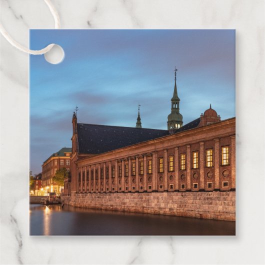 Kopenhagen Dänemark Geschenkanhänger (Vorderseite)