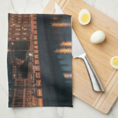 Kopenhagen Dänemark Geschirrtuch (Viertel Falte)