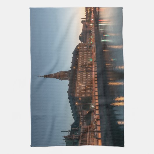 Kopenhagen Dänemark Geschirrtuch (Vertikal)