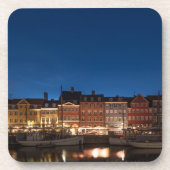 Kopenhagen Dänemark Getränkeuntersetzer (Vorderseite)