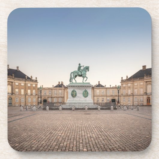 Kopenhagen Dänemark Getränkeuntersetzer (Vorderseite)