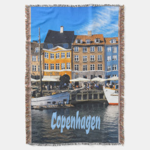 Kopenhagen Dänemark Hauptstadt Canal Zuhause Nyhav Decke