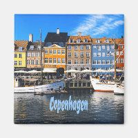 Kopenhagen Dänemark Hauptstadt Canal Zuhause Nyhav
