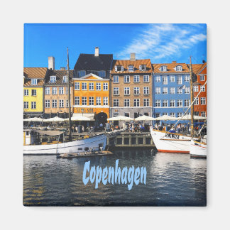 Kopenhagen Dänemark Hauptstadt Canal Zuhause Nyhav Magnet