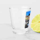 Kopenhagen Dänemark Hauptstadt Canal Zuhause Nyhav Schnapsglas (Links)