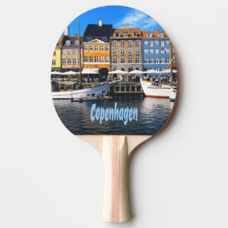 Kopenhagen Dänemark Hauptstadt Canal Zuhause Nyhav Tischtennis Schläger
