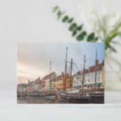 Kopenhagen Dänemark Karte (Stehend Vorderseite)