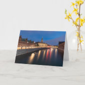 Kopenhagen Dänemark Karte (Gelbe Blume)