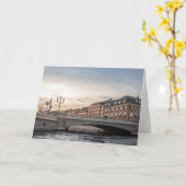 Kopenhagen Dänemark Karte (Gelbe Blume)