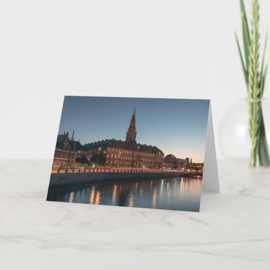 Kopenhagen Dänemark Karte (Vorderseite)