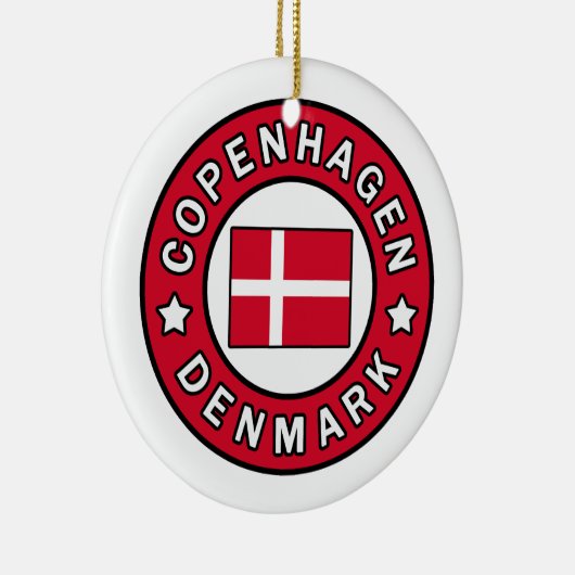 Kopenhagen Dänemark Keramik Ornament (Rechts)