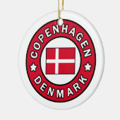 Kopenhagen Dänemark Keramik Ornament (Links)