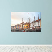 Kopenhagen Dänemark Leinwanddruck (Insitu (Holzboden))